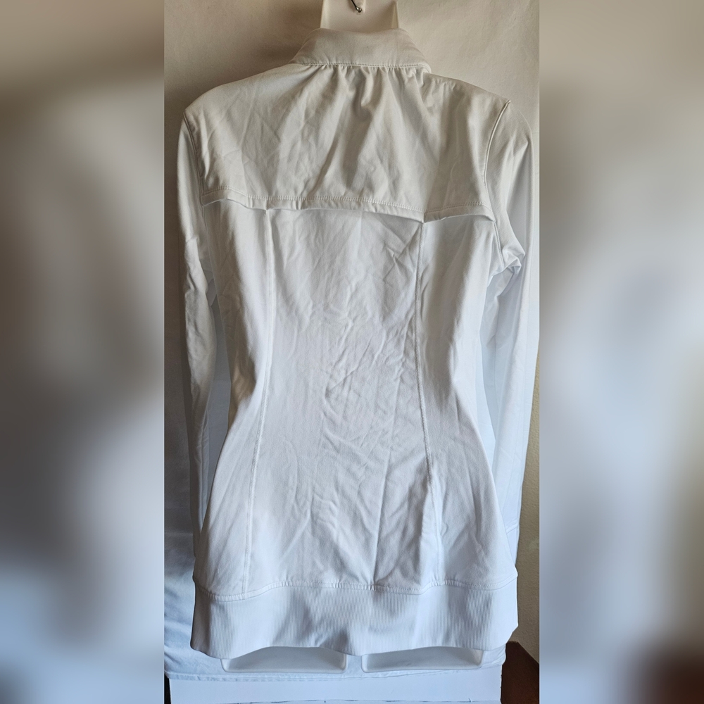 Fabletics White Athletic Zip Jacket – New With Ta… - image 4